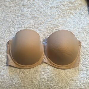 Nude Strapless Convertible Bra - Smooth Seamless Support
